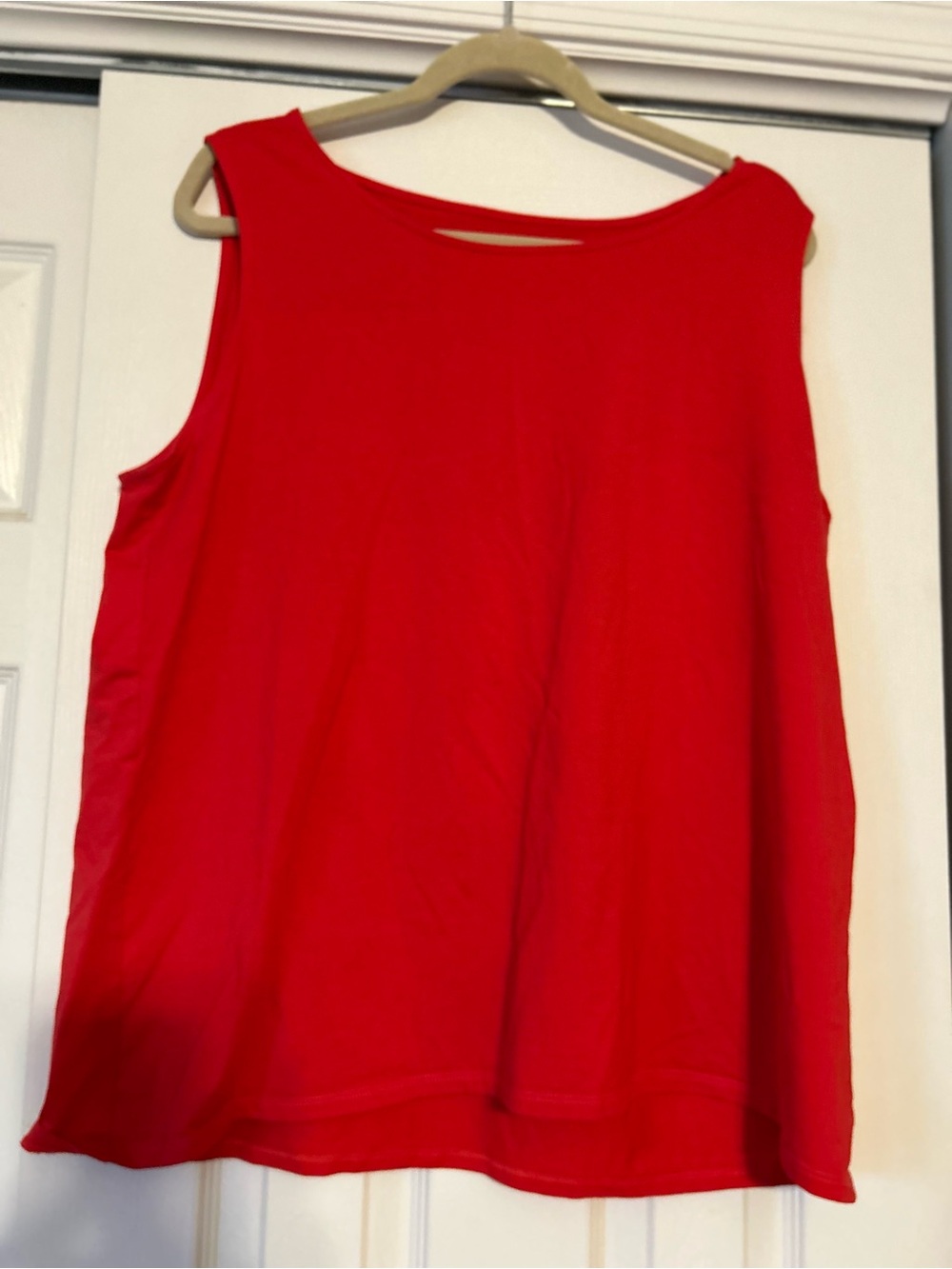 J Jill XL Women’s Sleeveless Red Tank Top